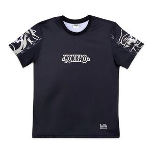 Yokkao | Men’s Original Workout T-Shirt Silver in Black - Size L (NWT)